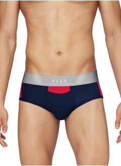 XYXX Pack of 3 Illuminati Intellisoft Micro Modal Color Blocked Solid Men Brief  - Image 4