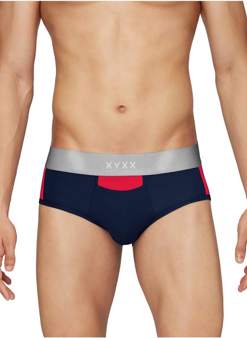 XYXX - Pack of 3 Illuminati Intellisoft Micro Modal Color Blocked Solid Men Brief - Image 1