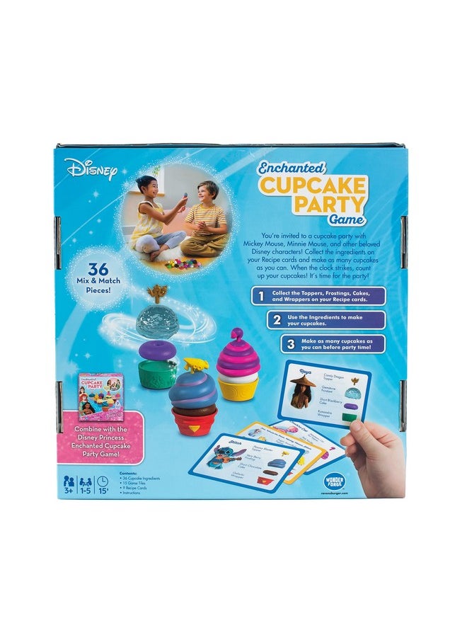 Wonder Forge Wonder Forge Disney Enchanted Cupcake Party Game - Engaging Matching Game for Kids Ages 3 & Up | Featuring Beloved Disney Characters | Great for Skill Development | Ideal Birthday  - Image 3