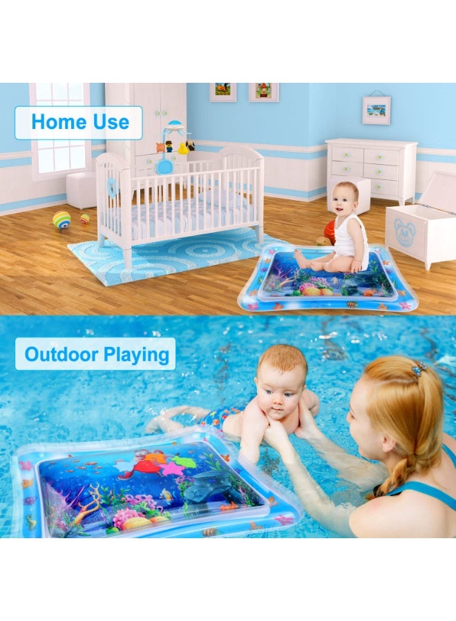 Inflatable Tummy Time Premium Baby Inflatable Activity Center Water Mat For Kids - Image 5