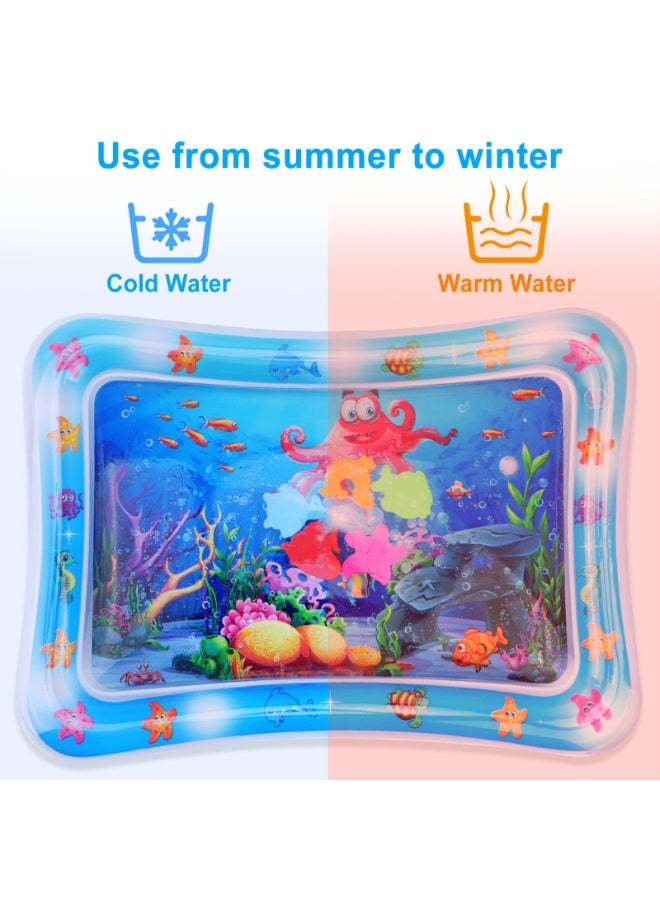 Inflatable Tummy Time Premium Baby Inflatable Activity Center Water Mat For Kids - Image 4