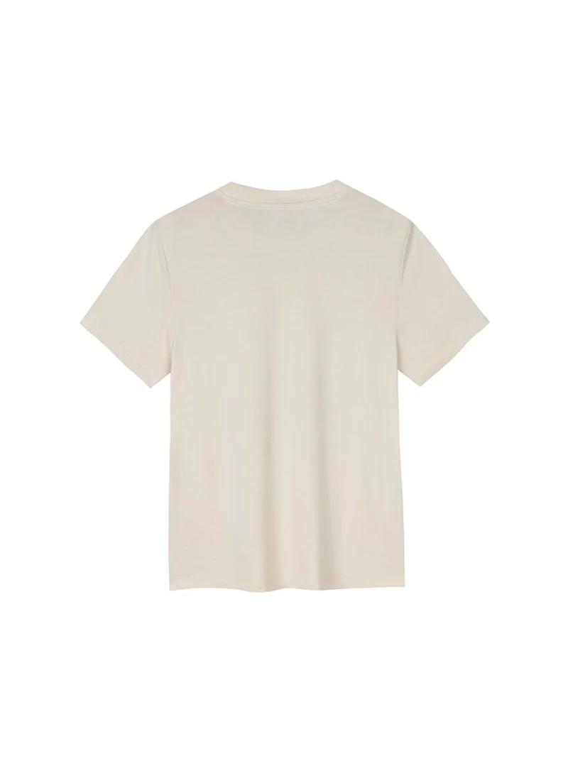 ANTA SPORTS RETRO Short T-Shirt White