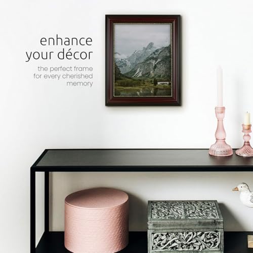 Kiera Grace Classic Traditional Lucy Picture Frame, 8" x 10", Dark Brown - Image 3