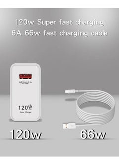 NIBEMINENT 120w Fast Charger With Type-C Cable，Wall Charger for Huawei, Xiaomi,Honor  - Image 2