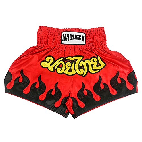 NAMAZU Muay Thai Shorts for Men and Women, High Grade MMA Gym Boxing Kickboxing Shorts Workout Training Grappling Martial Arts Fight Shorts Clothing. - Image 1