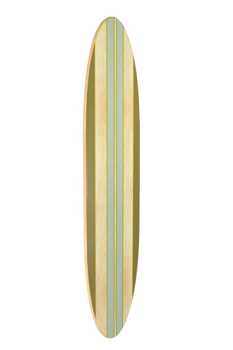 Creative Co-Op Surfboard Style Wood Wall Decor - Image 4