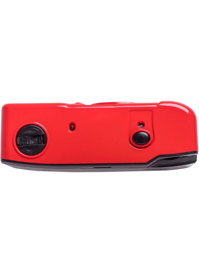 Kodak Kodak M35 Film Camera Reusable Focus Free Easy to Use Build in Flash and Compatible with 35mm Color Negative or BlW Film Film and AAA Battery NOT Included Flame Scarlet  - Image 3