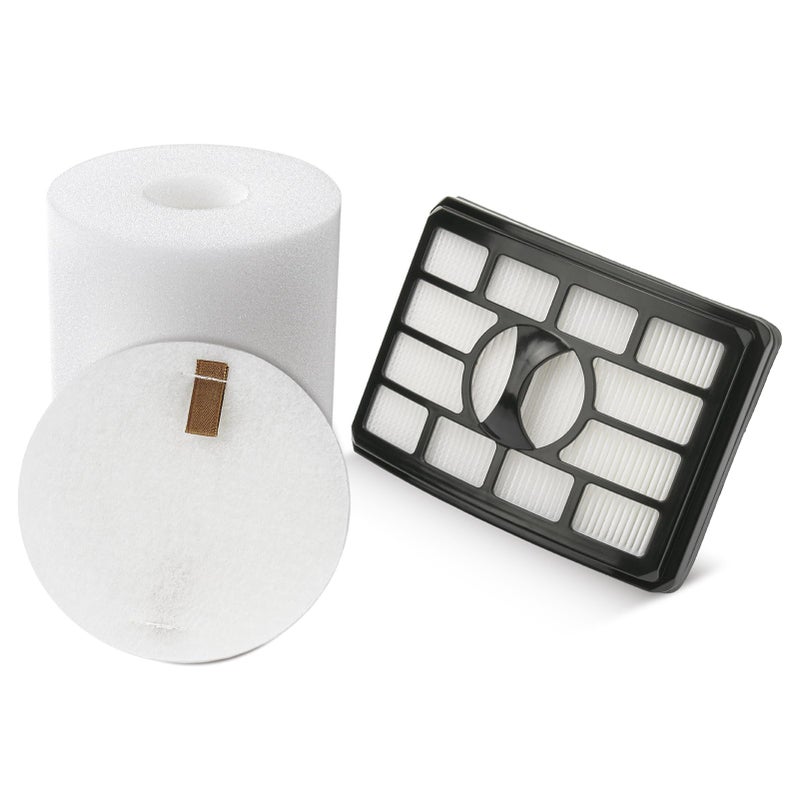 Ximoon بدائل فلتر HEPA وفلتر الفوم لشفاط Shark XHF500 XFF500 Rotator Pro Liftaway NV500 NV501 NV505 NV552 - Image 1