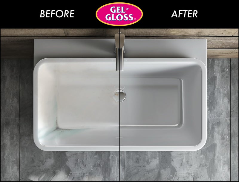 TR Industries GG-1 Gel-Gloss Kitchen and Bath Polish, 16 Fl. Oz, White - Image 3