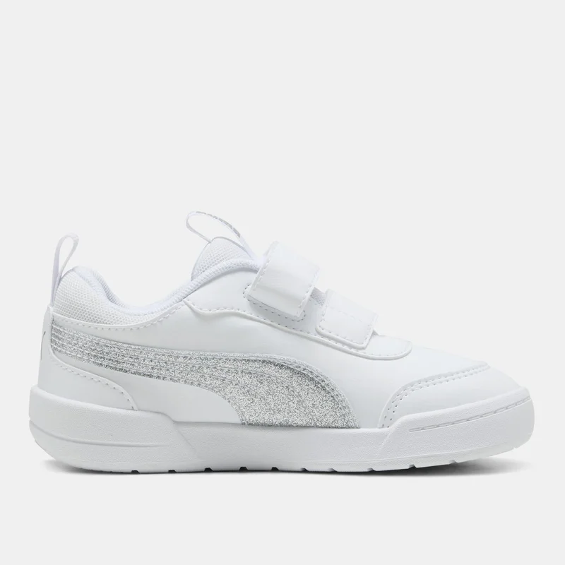 PUMA White Kids' Multiflex 2 Glitz Easy On Shoes  | Best Price UAE