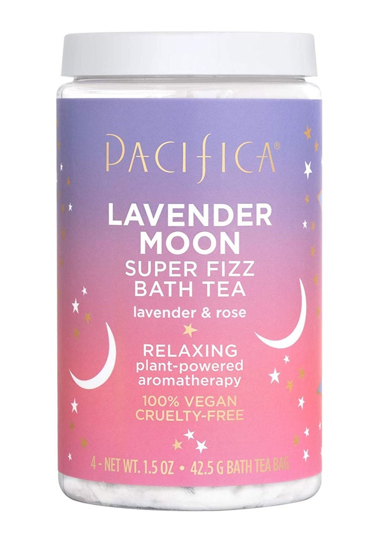 Pacifica - Pacifica Lavender Moon Super Fizz Bath Tea Lavender and Rose - Image 1