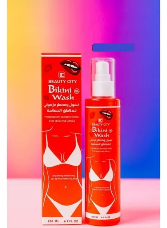 Bikini Wash Pheromone Scented Wash For Sensitive Areas for intimate use 200 ML