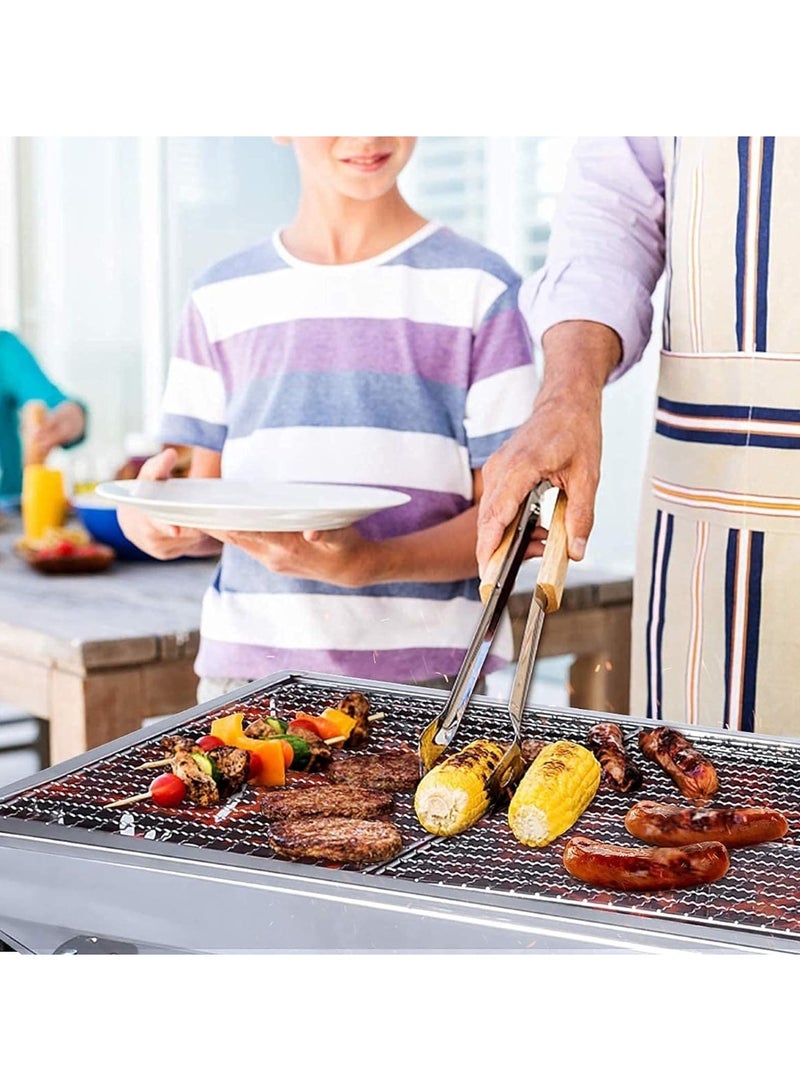 هويتك شواية فحم خارجية من الفولاذ المقاوم للصدأ لحفلات الشواء والمدخنين طاولة تخييم محمولة قابلة للطي مع تخزين خفيف الوزن CM X 33 CM X 70 73 - Image 5