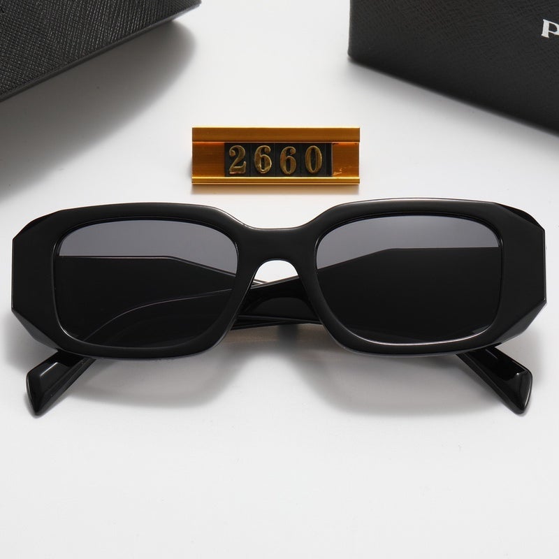 PRADA MILANO Prada Women's Sunglasses,Square PS17WS Sunglasses,Retro Frames with Black Lenses - Image 5