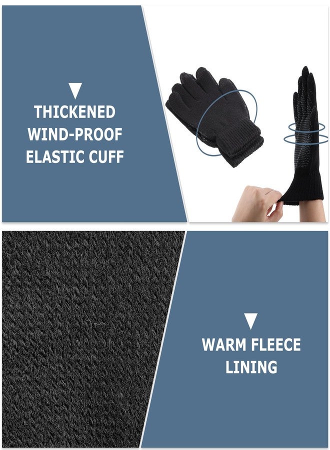 جاجيلي طقم جاغلي مكون من 18 قطعة للرجال والنساء، يتضمن قبعة وقفازات شتوية، ومدفأة للرقبة، وقبعة شتوية محبوكة، وقفازات محبوكة، ووشاح لتدفئة الأذنين (متعدد الألوان). - Image 4