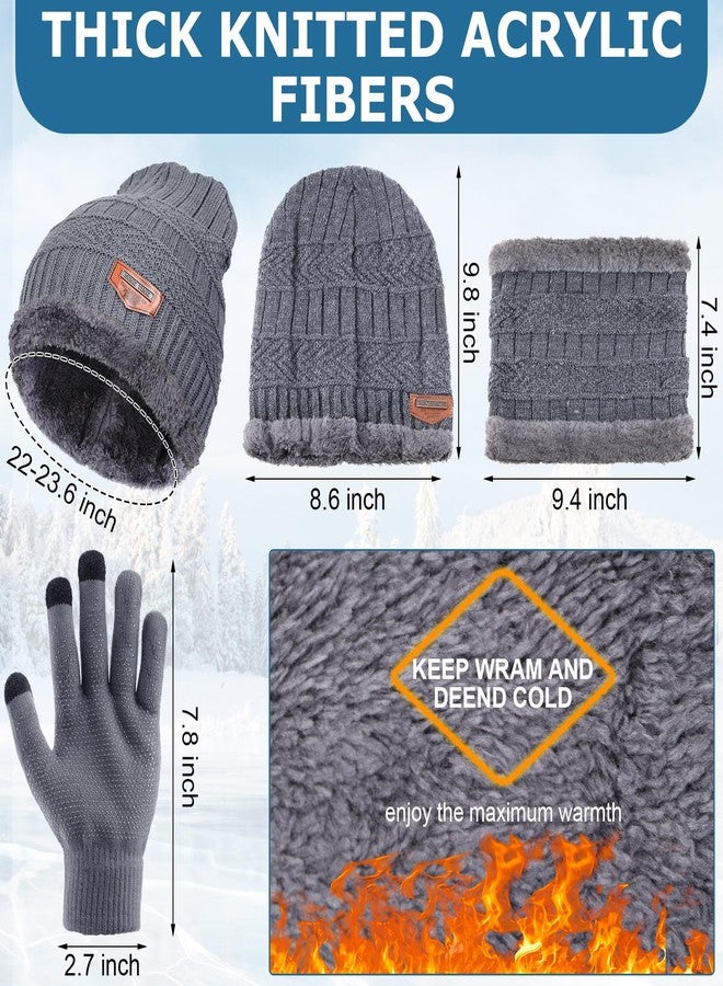 جاجيلي طقم جاغلي مكون من 18 قطعة للرجال والنساء، يتضمن قبعة وقفازات شتوية، ومدفأة للرقبة، وقبعة شتوية محبوكة، وقفازات محبوكة، ووشاح لتدفئة الأذنين (متعدد الألوان). - Image 2