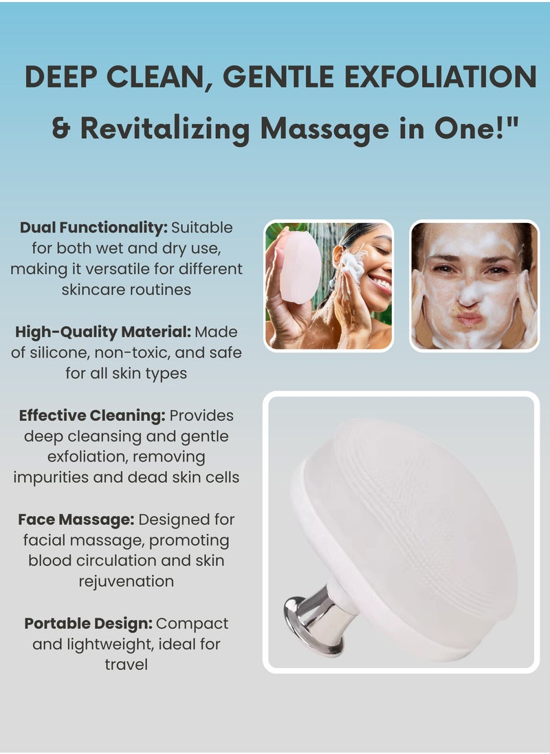 AXIS-Y - AXIS-Y Glow Renewal Trio with Face Scrubber - Spot Treatment, Dark Spot Glow Serum, and Protective Sunscreen - Image 1