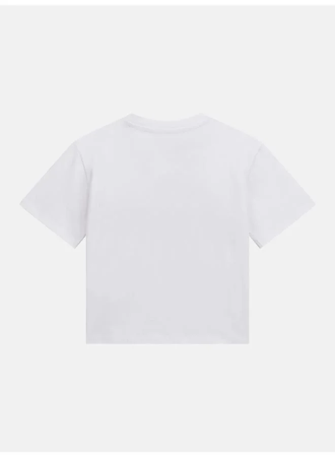 GUESS Kids Slogan Crew neck T-Shirt