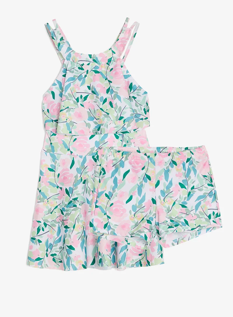 Pinata Floral Print 2-Piece Swim Set
