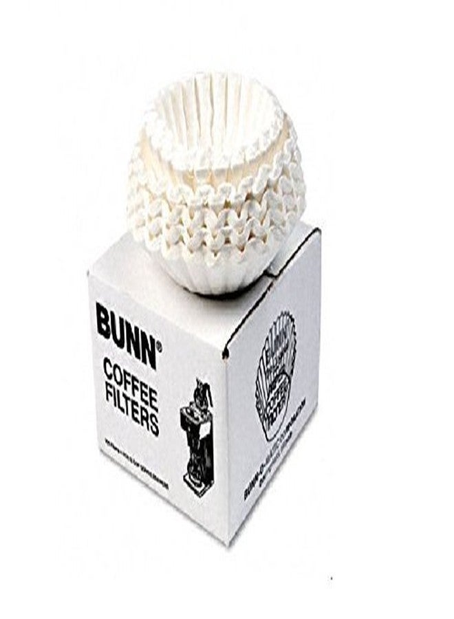 BUNN : Flat Bottom Coffee Filters, 12-Cup Size, 250 Filters/pack -:- Sold as 2 Packs of - 250 - / - Total of 500 Each