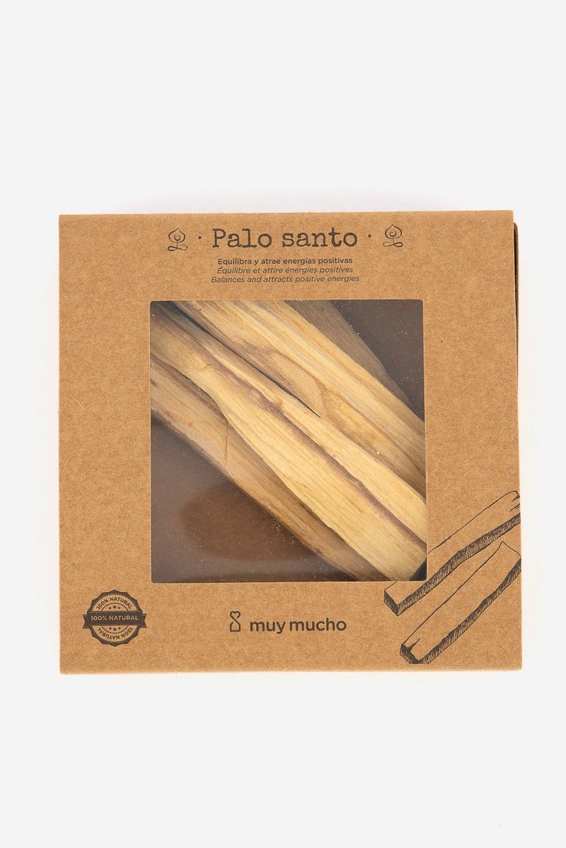 Muy Mucho 4 قطع من عصا بالو سانتو المقدسة، بنية - Image 1