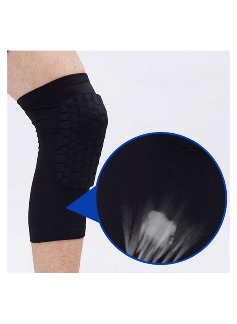 Spall Knee Brace Compression Sleeve Wraps Pads Skin Friendly Use Elastic Fabric For Basketball Tennis Volleyball Climbing Gym Fitness Training - Image 3