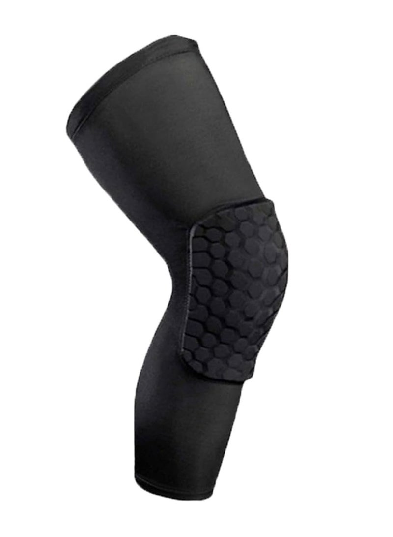 Spall Knee Brace Compression Sleeve Wraps Pads Skin Friendly Use Elastic Fabric For Basketball Tennis Volleyball Climbing Gym Fitness Training - Image 2