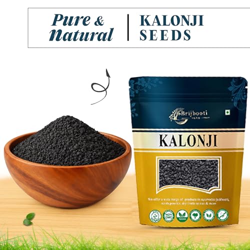 Brijbooti Kalonji Seeds 250 Grams - Black Cumin Seeds For Hair Gowth - Nigella Seeds - Karun Jeeragam - Karuppu Jirige - Image 2