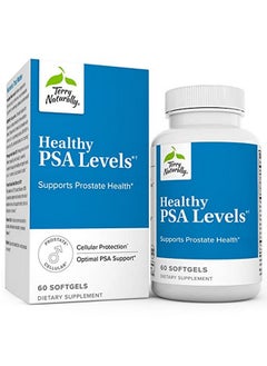 Terry Naturally Healthy Psa Levels 60 Softgels Supports Prostate Health Nongmo Gluten Free 30 Servings  - Image 1