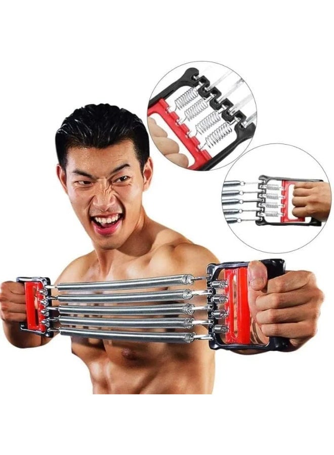 جهاز توسيع الصدر 2 في 1 متعدد الاستخدامات - لتقوية الذراعين والصدر - Image 5