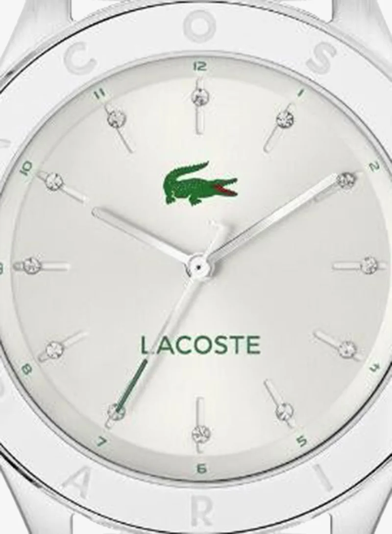 Lacoste  Quartz Analog  Watch Silicone Strap for Women | Best Price UAE