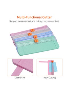 JIELISI A5 Mini Portable Paper Trimmer Paper Cutter Cutting Machine 9 Inch  Cutting Length for Craft Paper Card Photo Laminated Paper Scrapbook UAE