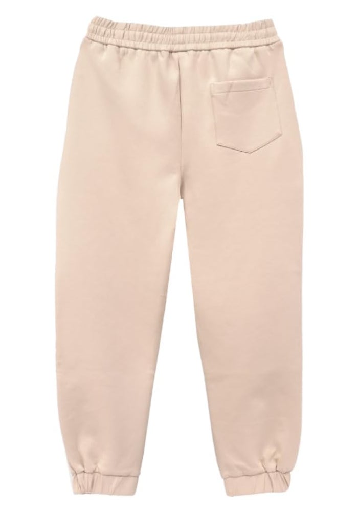 CEDRO تي شيرت سيديو ذو الشعار الكبير باللون البيج للرجال - Image 4