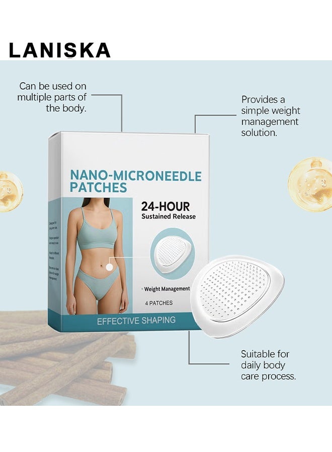 LANISKA Nano Patch Firming Skin & Body Care - 100% Natural Ingredients, Safe & Effective for All Types, Gentle Soothing Massage, Supports Skin Tightening & Shaping - Image 5