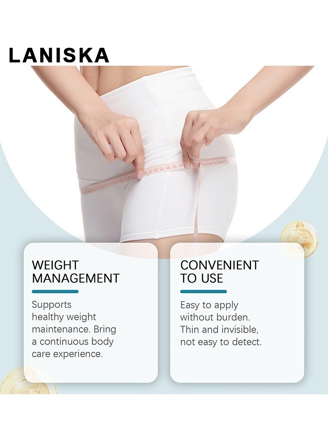 LANISKA Nano Patch Firming Skin & Body Care - 100% Natural Ingredients, Safe & Effective for All Types, Gentle Soothing Massage, Supports Skin Tightening & Shaping - Image 4