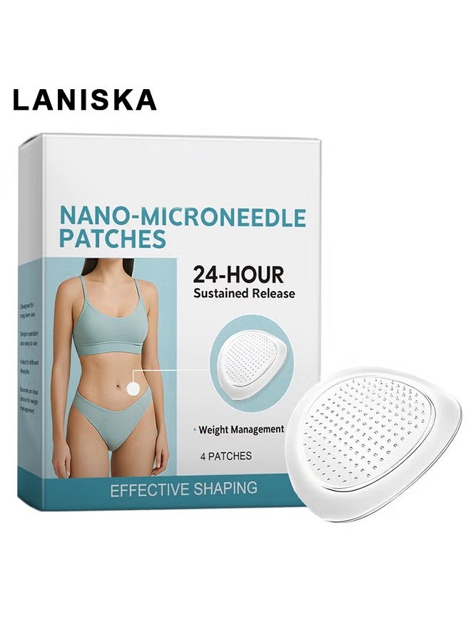 LANISKA Nano Patch Firming Skin & Body Care - 100% Natural Ingredients, Safe & Effective for All Types, Gentle Soothing Massage, Supports Skin Tightening & Shaping - Image 1