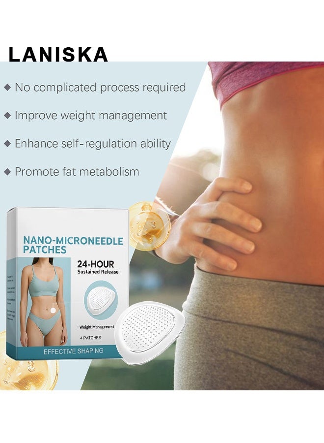 LANISKA Nano Patch Firming Skin & Body Care - 100% Natural Ingredients, Safe & Effective for All Types, Gentle Soothing Massage, Supports Skin Tightening & Shaping - Image 2