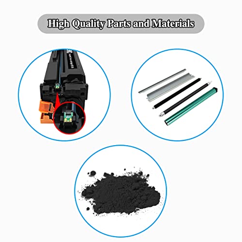 TOPRINT【with Chip 206X Compatible Toner Cartridge W2110X Black 3150 Pages for HP Color Laserjet M255 M255dw M255nw MFP M282 M282nw M283 M283fdw M283fdn M283cdw Printers - Image 5