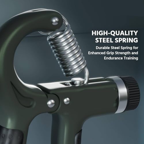 Shapewell Hand Gripper with Built-in Counter | Adjustable Resistance Grip Strength Trainer for Forearm, Wrist & Finger Workout - Image 3