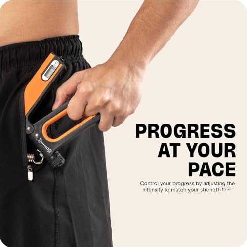 Shapewell Hand Gripper with Built-in Counter | Adjustable Resistance Grip Strength Trainer for Forearm, Wrist & Finger Workout - Image 4