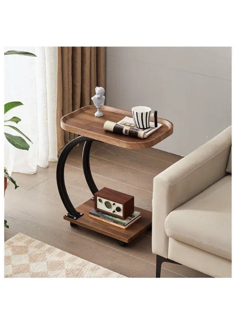 Generic Sofa Side Table Removable Balcony Coffee Table Sofa Side Cabinet Corner Simple Living Room Square Coffee Table  - Image 3