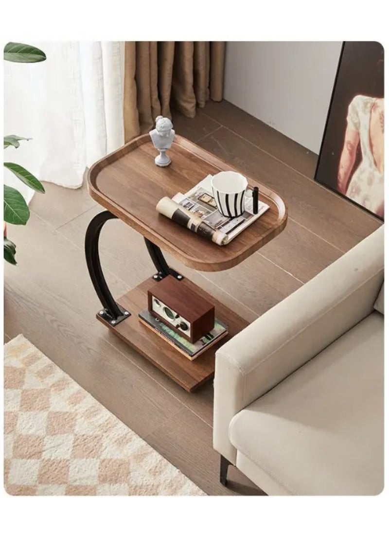 Generic Sofa Side Table Removable Balcony Coffee Table Sofa Side Cabinet Corner Simple Living Room Square Coffee Table  - Image 4