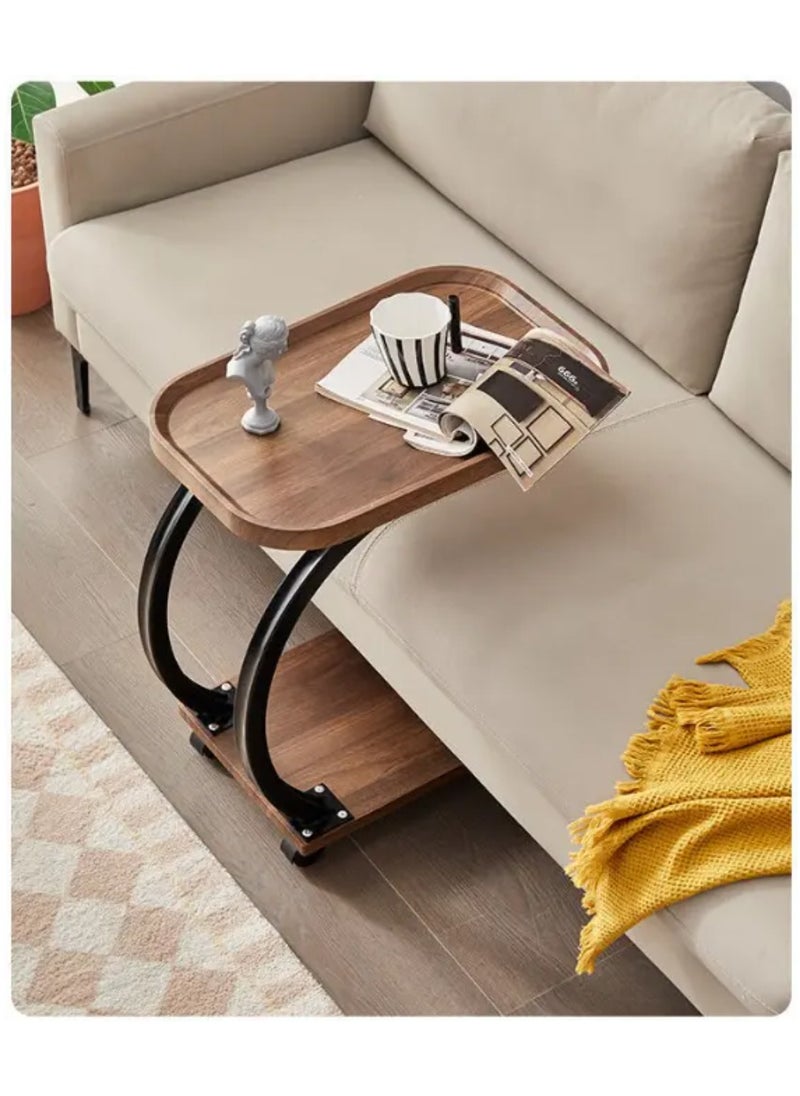 Generic Sofa Side Table Removable Balcony Coffee Table Sofa Side Cabinet Corner Simple Living Room Square Coffee Table  - Image 5