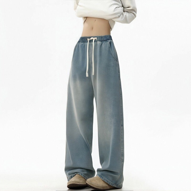 Unisex Casual Daily Denim Jeans - Image 5