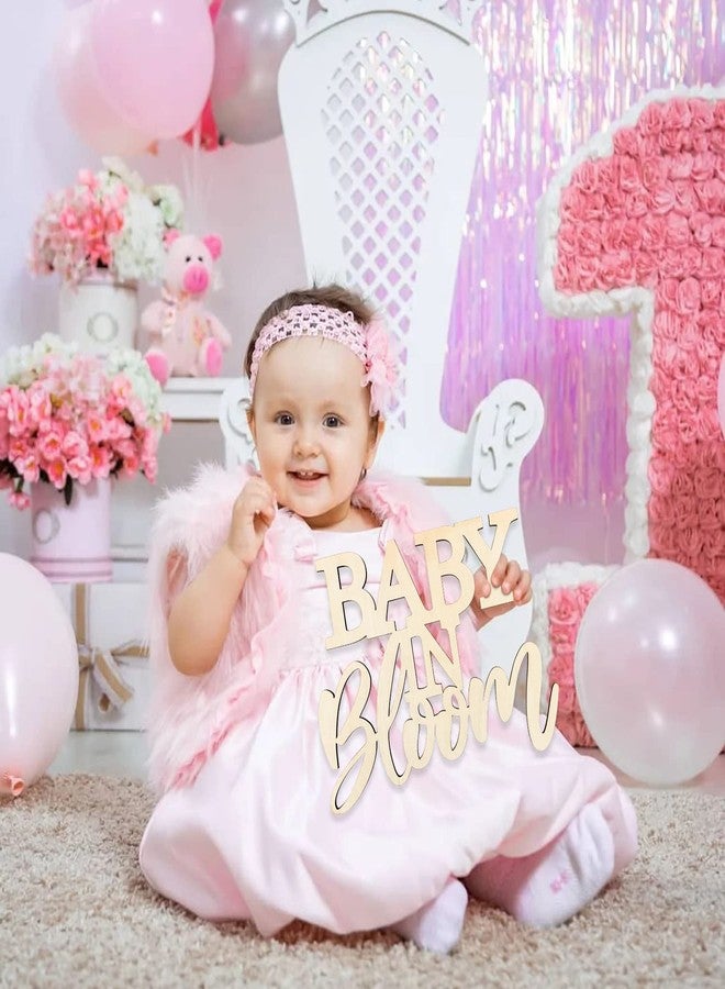 مول مول 6 لافتة خشبية من MALLMALL6 بتصميم "طفلٌ في أوج ازدهاره" لتزيين باب حفل استقبال المولود الجديد، ولحفلات الكشف عن جنس المولود (ولد أو بنت)، ودعائم تصوير يدوية، وزينة خشبية لأعياد الميلاد - Image 3