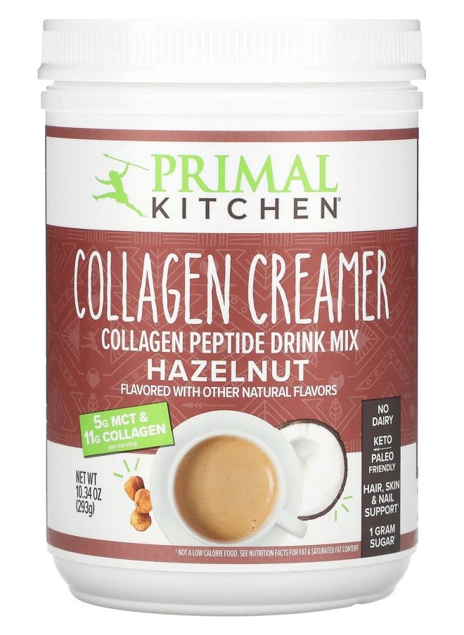 Collagen Creamer Hazelnut 10.34 oz (293 g) - pzsku/ZD6771234DD23C6273EDFZ/45/_/1728490041/a8383eea-1c45-4c30-9283-01ed522e3994