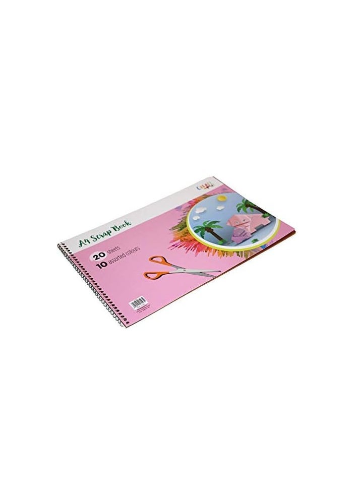 Create Art Design A4 Scrap Book with 20 Sheets - Image 2