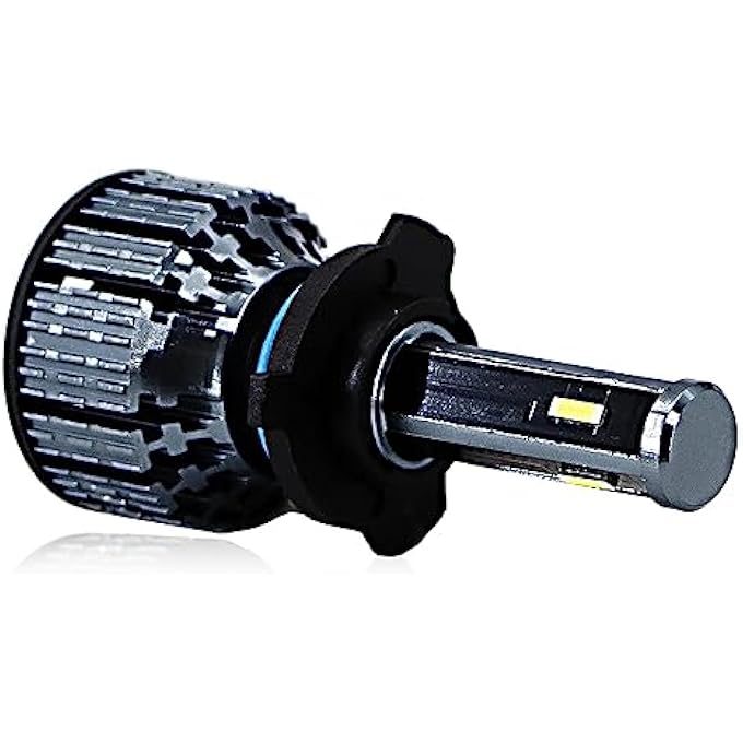 توبيز مجموعة تحويل المصابيح الأمامية LED البديلة من Tobys T4 Max H1، 6500 كلفن، مصباح LED فائق السطوع، هالوجين عالي ومنخفض الشعاع، عبوة من قطعتين - Image 4