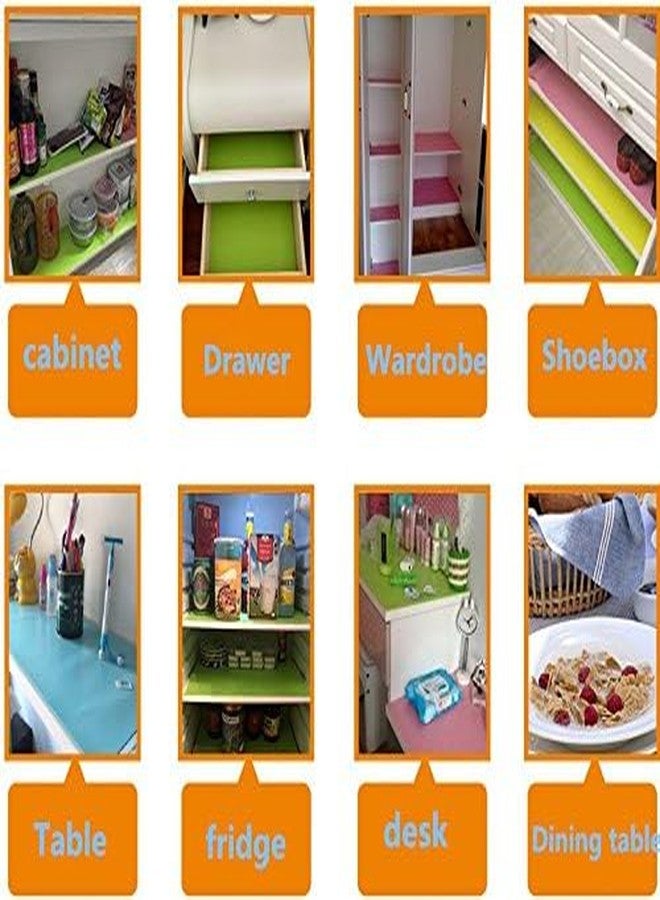 Matiko Shelf Liner Non Slip Cabinet Liners Non Slip Waterproof,Food-Grade EVA Material -45 X 30 CM - Kitchen Liners for Cabinets and Drawers,Kitchen Cabinet Liners for Shelves and Bathroom (Sky) - Image 5