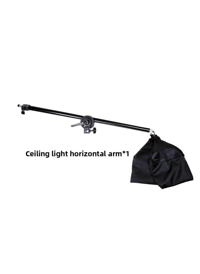 Generic Led Studio Small Soft Light Photography Lamp Set Indoor Still Life Products Shooting Lighting Lamp A Generation Of Hair-Light Source Color:Inclined Arm Support  - Image 1